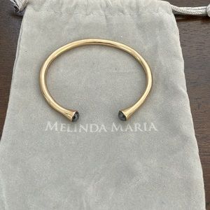 Melinda Maria gold cuff bracelet